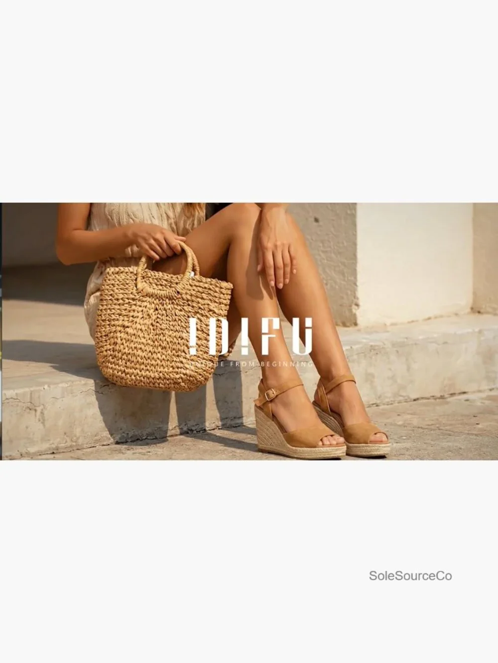 Espadrilles Wedges Sandals Platform Peep Toe Slingback Wedge Heels Summer